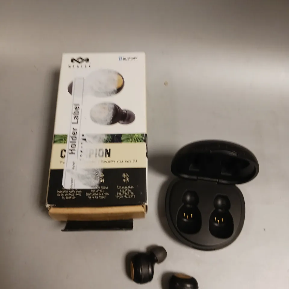 BOXED MARLEY CHAMPION WIRELESS EARPHONES 