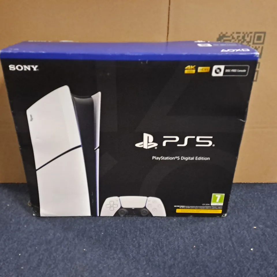 BOXED SONY PLAYSTATION 5 DIGITAL EDITION GAMES CONSOLE - CFI-2016