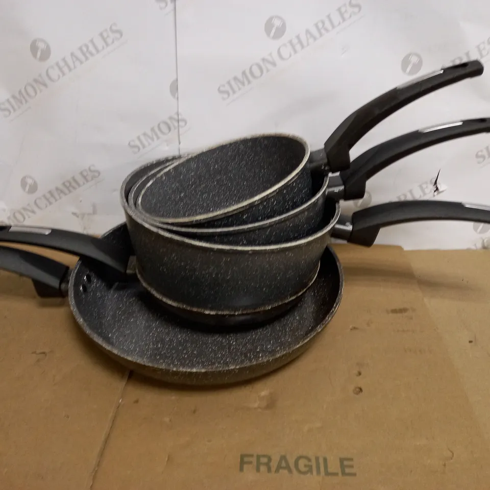 TOWER FRYING PAN AND SAUCEPAN SET