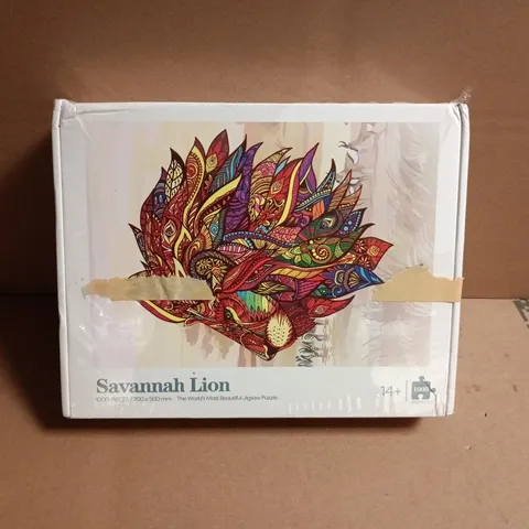 SAVANNAH LION 1000-PIECE JIGSAW PUZZLE