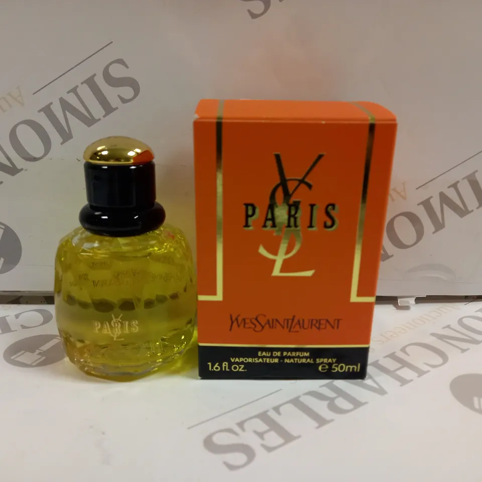BOXED YVES SAINT LAURENT PARIS EAU DE PARFUM 50ML