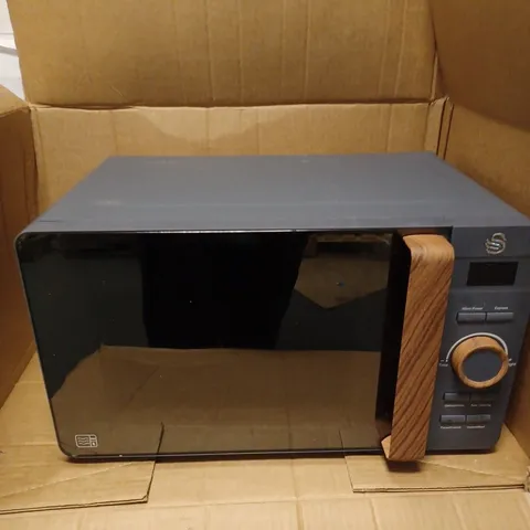 SWAN NORDIC DIGITAL MICROWAVE 800W SLATE GREY
