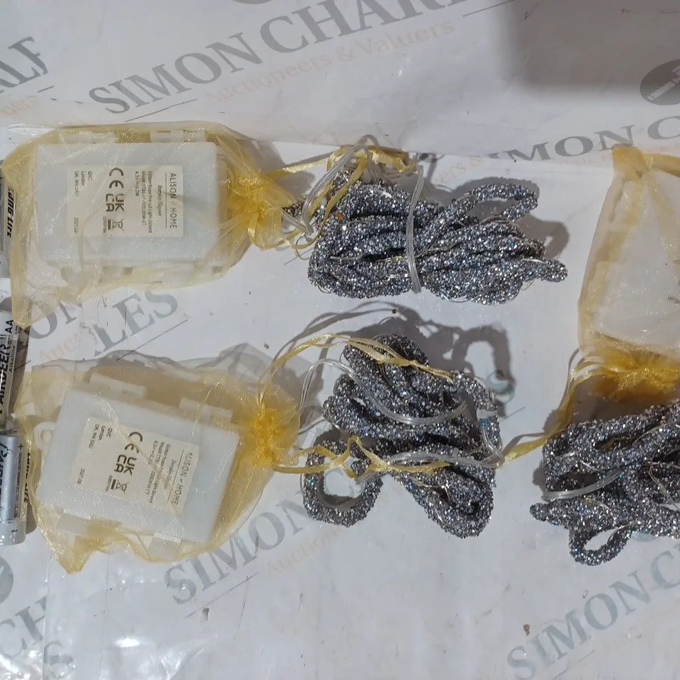 OUTLET ALISON CORK 2M INDOOR/OUTDOOR PRE-LIT GLITTER ROPE STRANDS