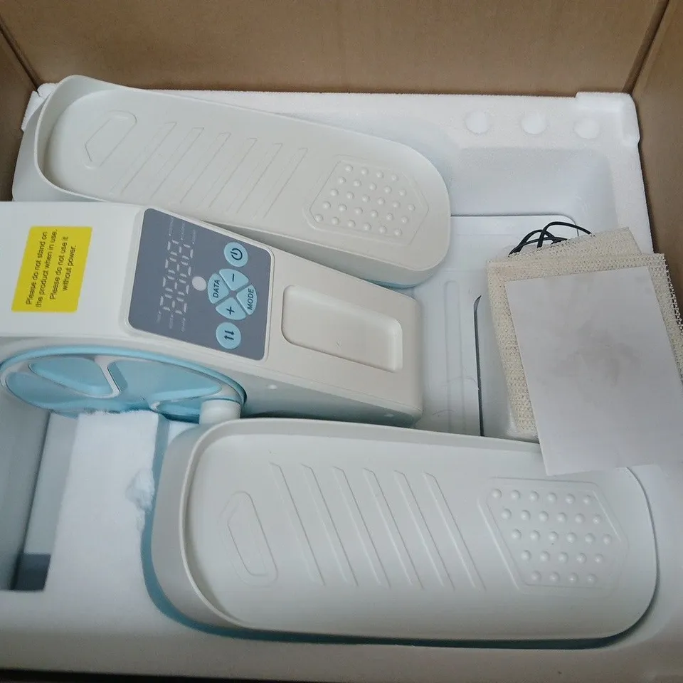 BOXED BLISS & BEYOND PEDAL EXERCISE BIKE IN WHITE