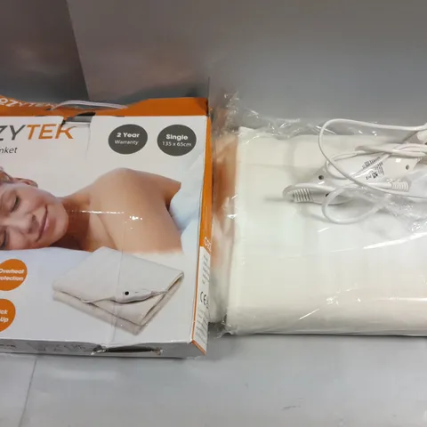 COZYTEK ELECTRIC BLANKET SINGLE 