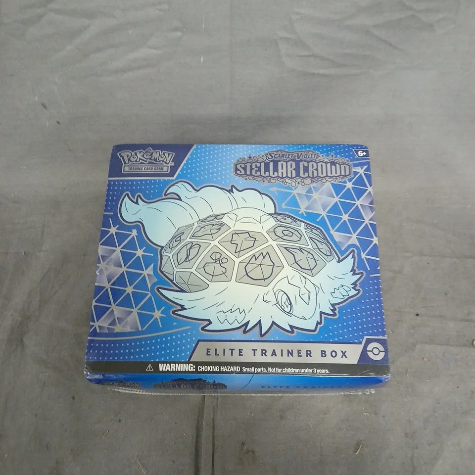 SEALED POKEMON TCG SCARLET & VIOLET STELLAR CROWN ELITE TRAINER BOX