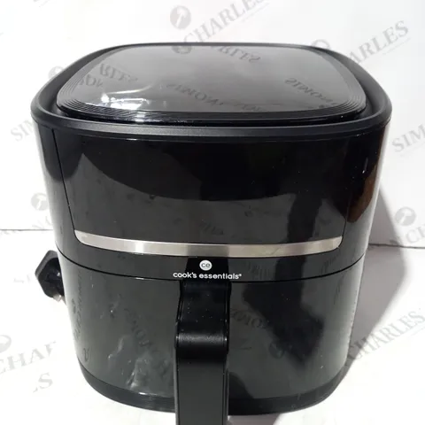 BOXED COOK'S ESSENTIALS 4L AIR FRYER BLACK