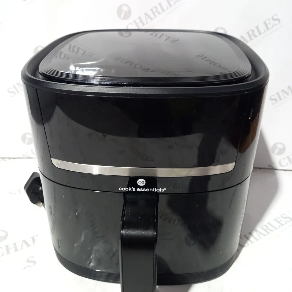 BOXED COOK'S ESSENTIALS 4L AIR FRYER BLACK