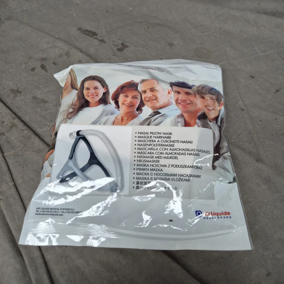 RESPIREO PRIMO P CPAP NASAL MASK WITH TUBING – SEALED IN ORIGINAL PACKAGING