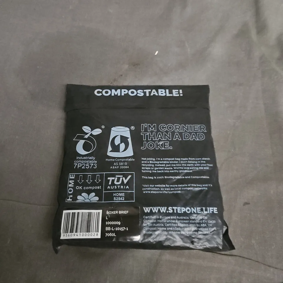 STEP ONE BOXER BRIEFS - SIZE L