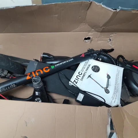 BOXED ZINC ECO MAX 3.0 ELECTRIC SCOOTER - COLLECTION ONLY
