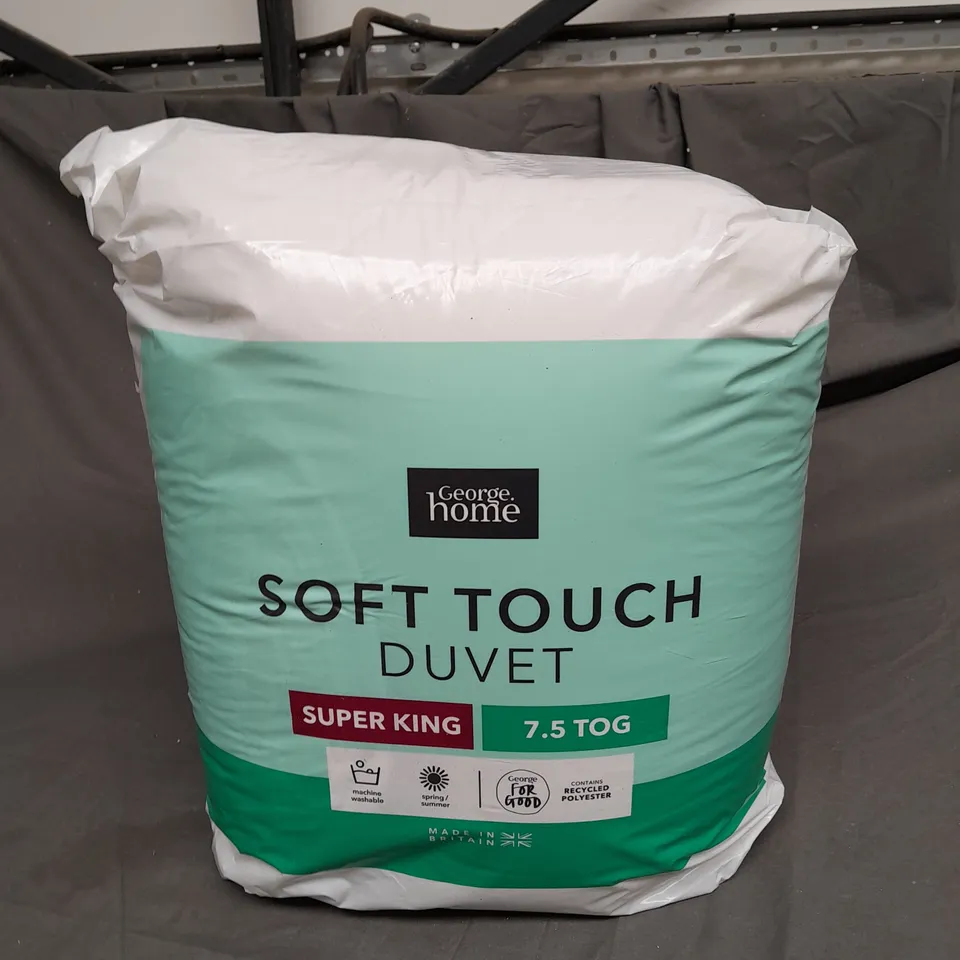 SOFT TOUCH DUVET 7.5 TOG - SUPER KING 