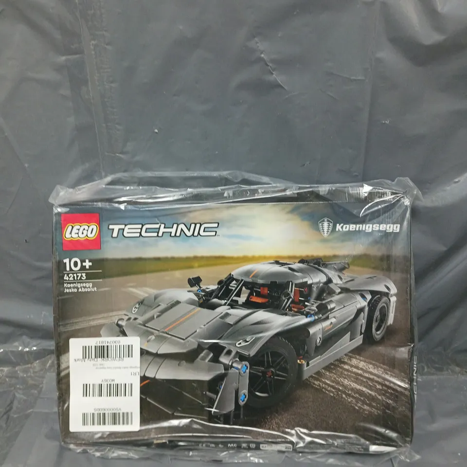 LEGO TECHNIC KOENIGSEGG JESKO ABSOLUT GREY HYPERCAR 42173