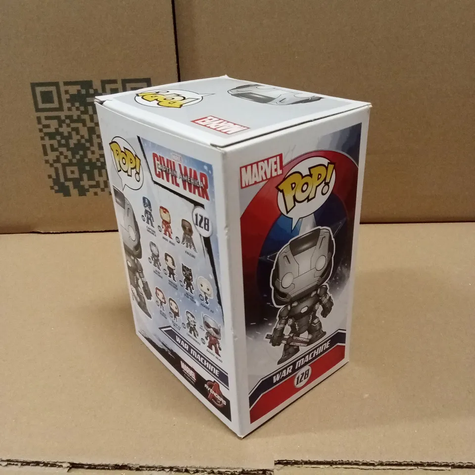 BOXED FUNKO POP MARVEL CAPTAIN AMERICA CIVIL WAR 128 WAR MACHINE 