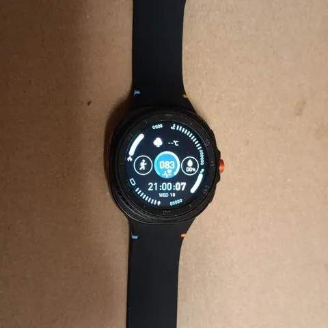 SAMSUNG GALAXY SMARTWATCH WITH SILICONE STRAP β BLACK