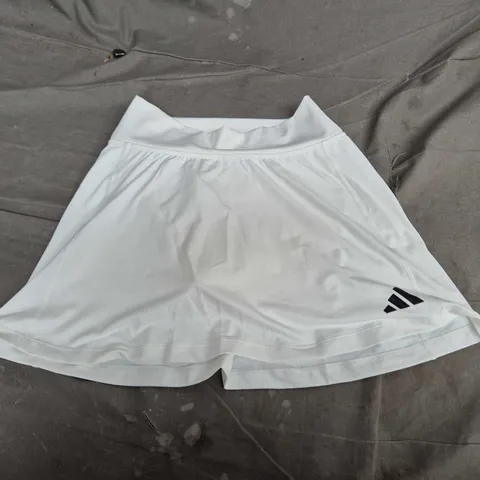 ADIDAS OPTIME SKORT – WHITE, WOMEN'S UK SIZE S