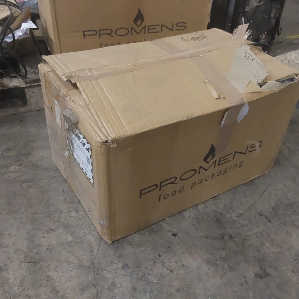 BOX CONTAINING A VERY LARGE QUANTITY OF BRAND NEW PLASTIC FOOD CONTAINERS