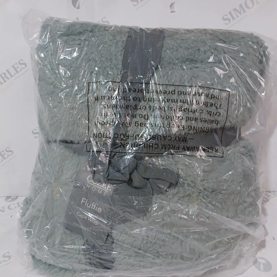 BOXED COZEE HOME SOFT FLUFFIE CAPE WRAP