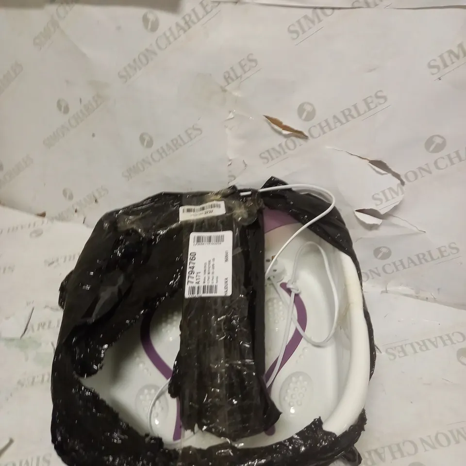 HOMEDICS BUBBLEMATE FOOT SPA AND MASSAGER