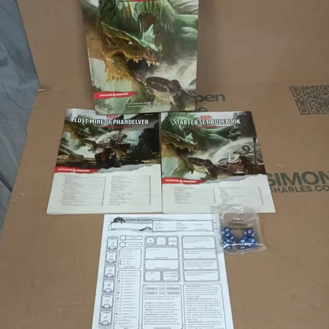 DUNGEONS & DRAGONS STARTER SET – BOXED