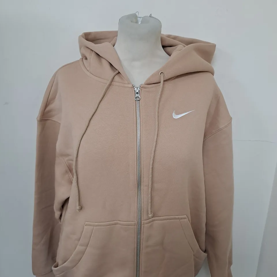 NIKE LOGO ZIPPED JACKET SIZE XS - WOMENS 