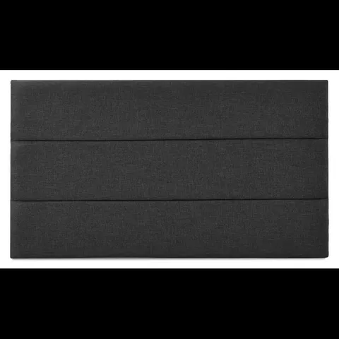FRANCIS UPHOLSTERED SINGLE HEADBOARD - BLACK