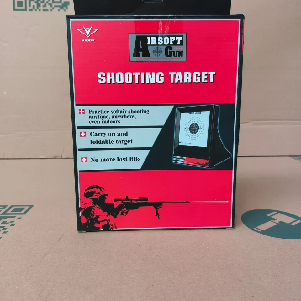VIGOR AIRSOFT GUN SHOOTING TARGET BOXED
