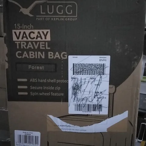 BOXED 15 INCH TRAVEL CABIN BAG FOREST