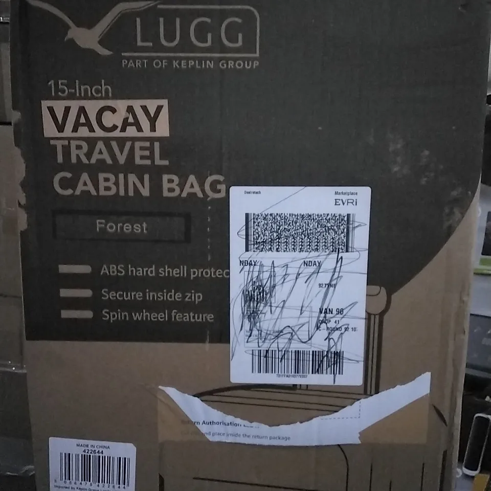 BOXED 15 INCH TRAVEL CABIN BAG FOREST 
