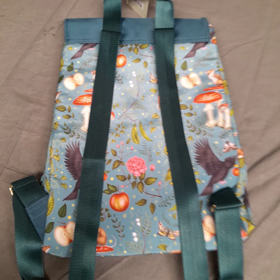 FABLE CATHERINE ROWE INTO THE WOODS BACKPACK - TEAL