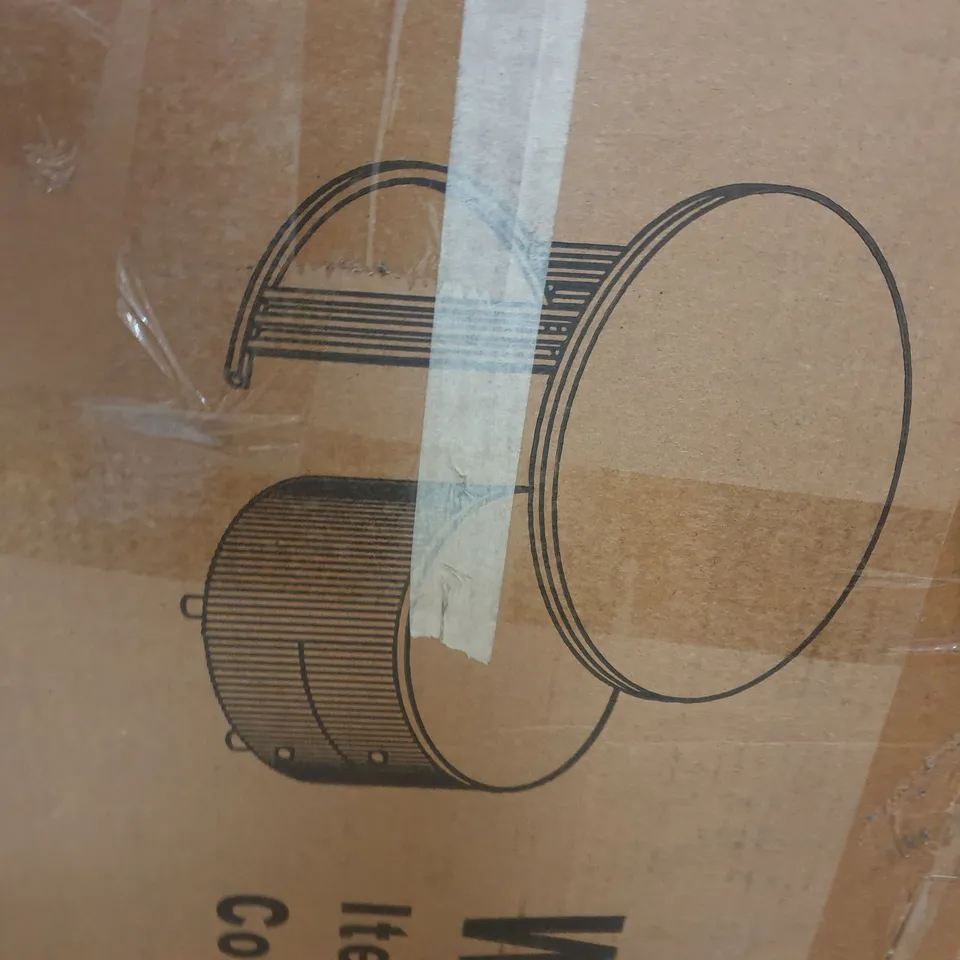 BOXED COFFEE TABLE GREY + GOLDEN