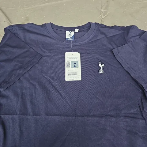TOTTENHAM HOTSPUR OFFICIAL MERCHANDISE T-SHIRT – NAVY SIZE M