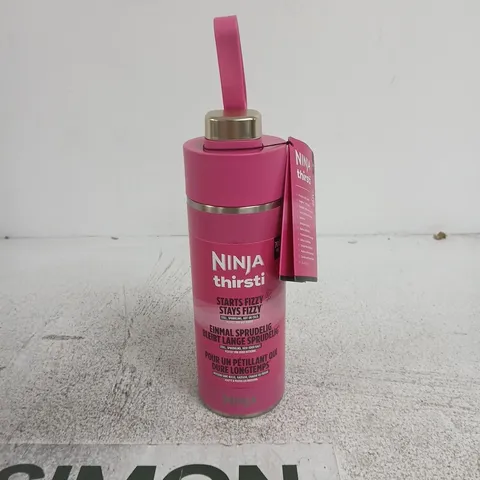 NINJA THIRSTI PINK WATER BOTTLE 700ML BOXED