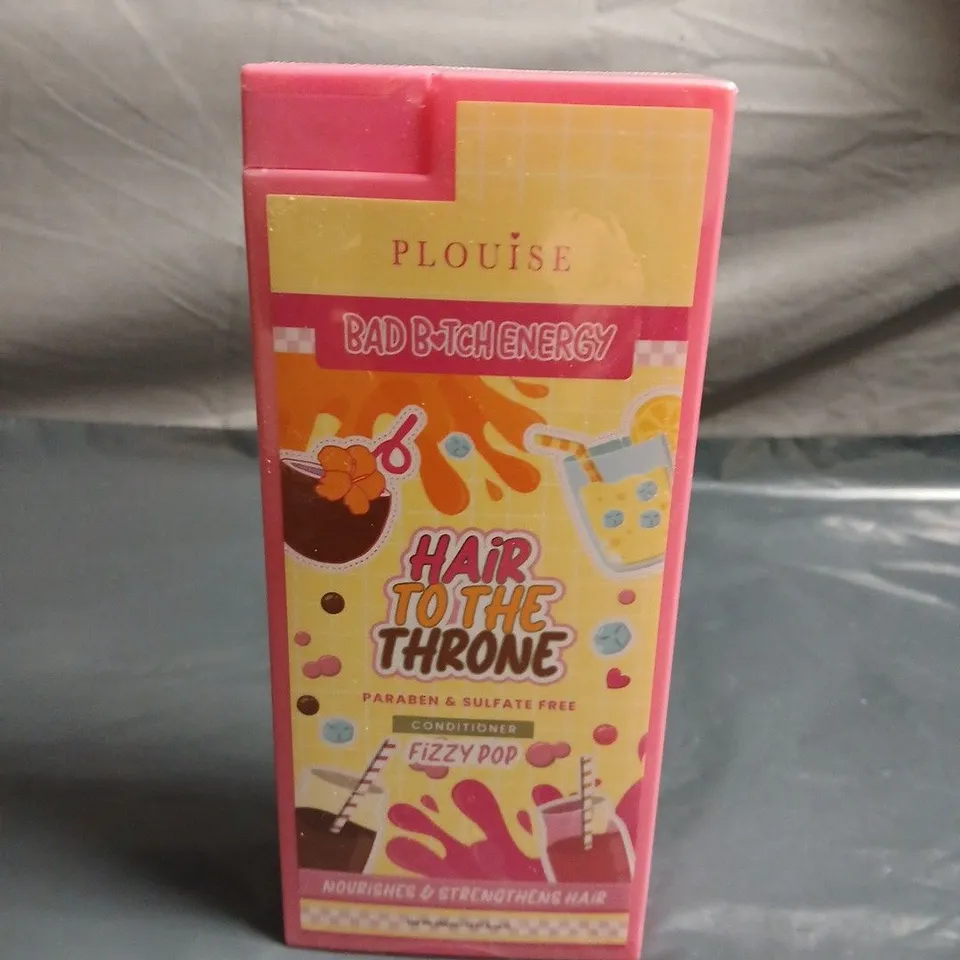 SEALED PLOUISE HAIR TO THE THRONE CONDITIONER – BAD BATCH ENERGY 380ML