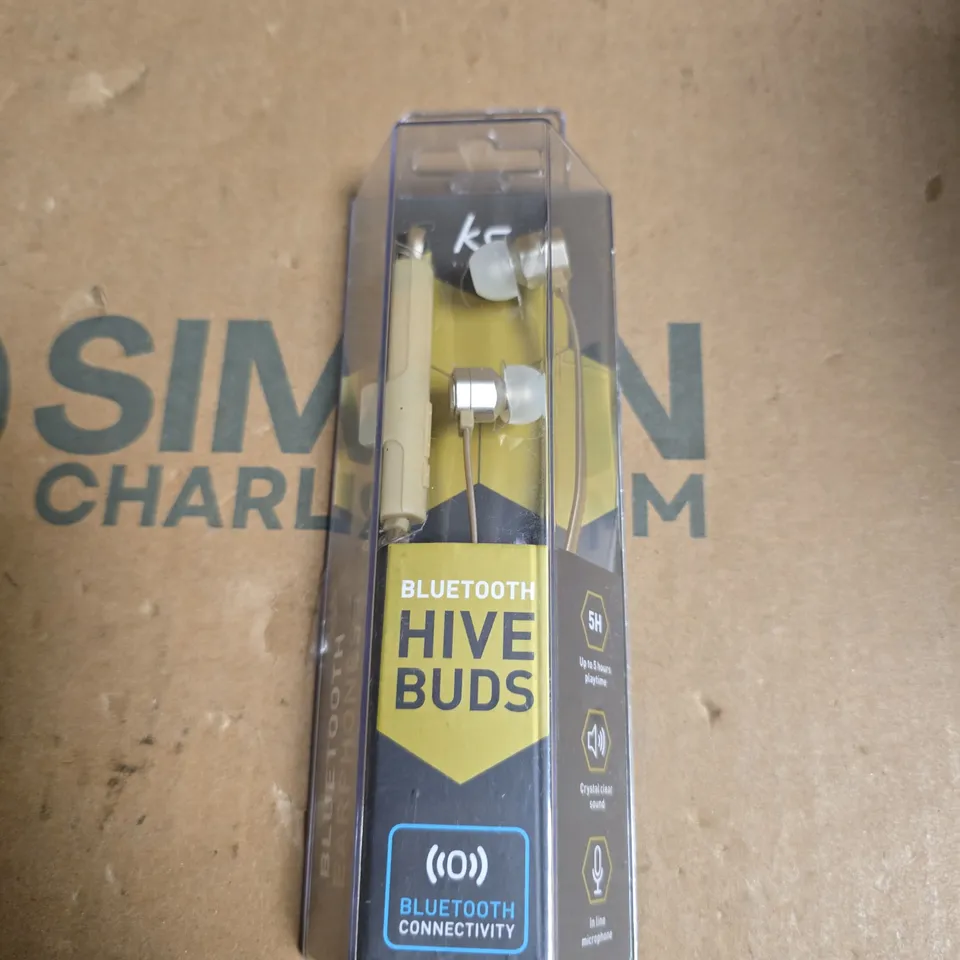 KS HIVE BUDS BLUETOOTH EARBUDS – IN-EAR WIRELESS HEADPHONES (BOXED)