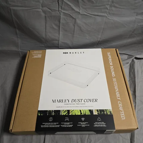 MARLEY TURNTABLE DUST COVER – CLEAR PLASTIC (BOXED)