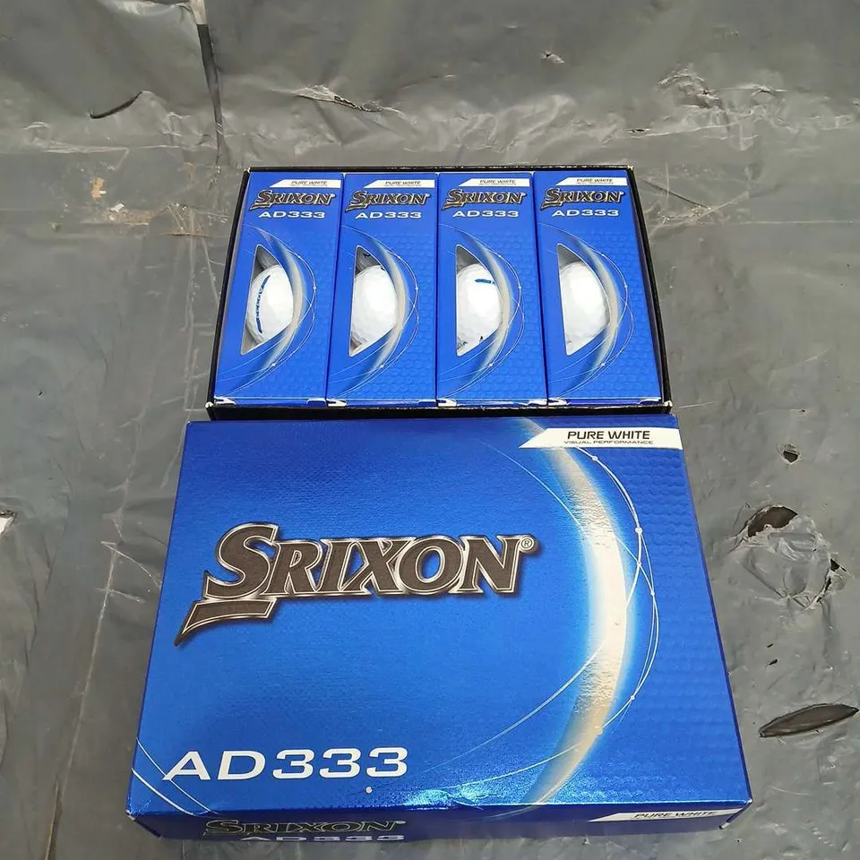 BOXED SRIXON X12 PURE WHITE GOLF BALLS