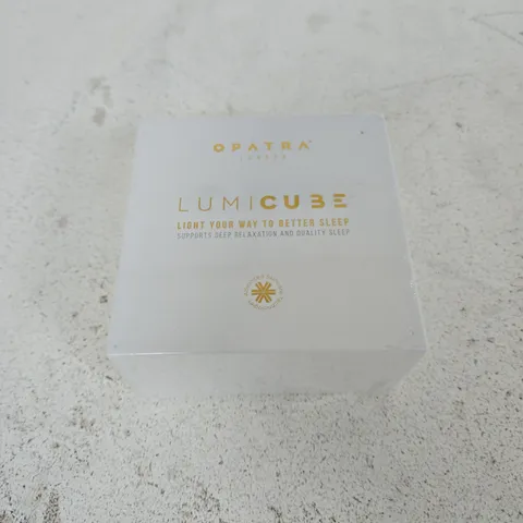 LUMICUBE – LIGHT YOUR WAY TO BETTER SLEEP (OPATRA LONDON)