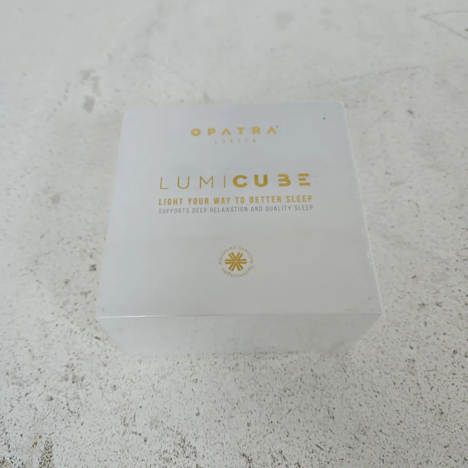 LUMICUBE – LIGHT YOUR WAY TO BETTER SLEEP (OPATRA LONDON)