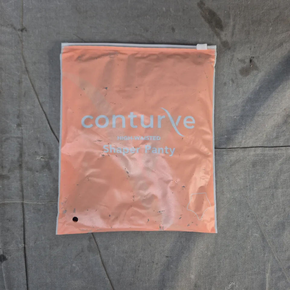 CONTURYE HIGH WAISTED SHAPER PANTY IN BLACK SIZE XL/2XL