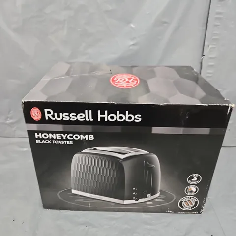 RUSSELL HOBBS HONEYCOMB 2 SLICE TOASTER