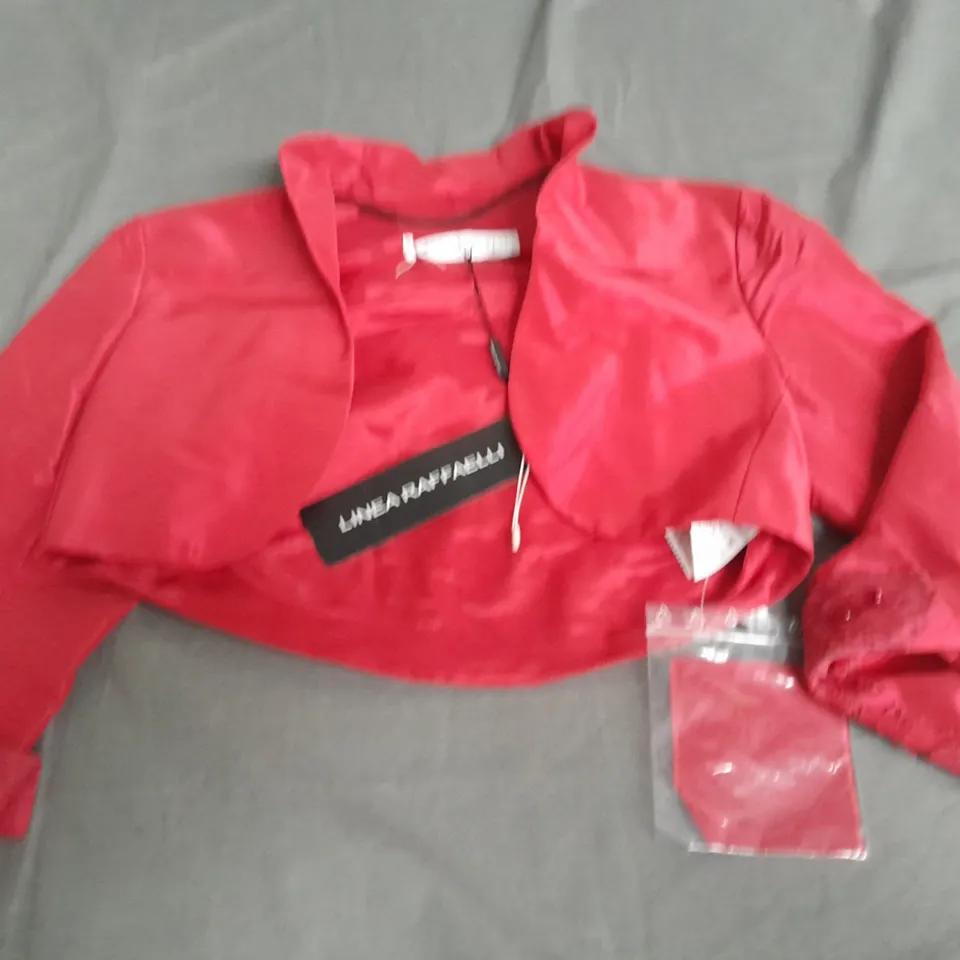 LINEA RAFFAELLI RED SHOULDER JACKET - 38