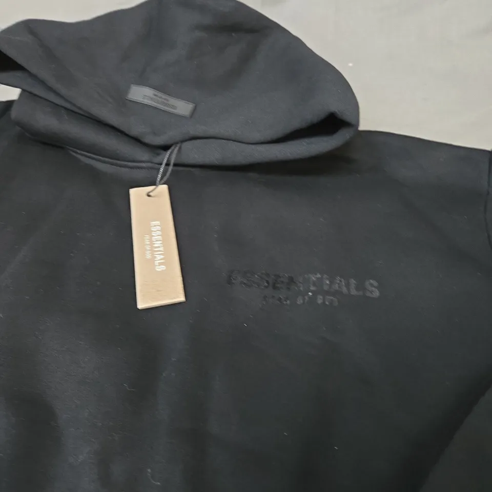 ESSENTIALS FEAR OF GOD GRAPHIC HOODY SIZE SMALL