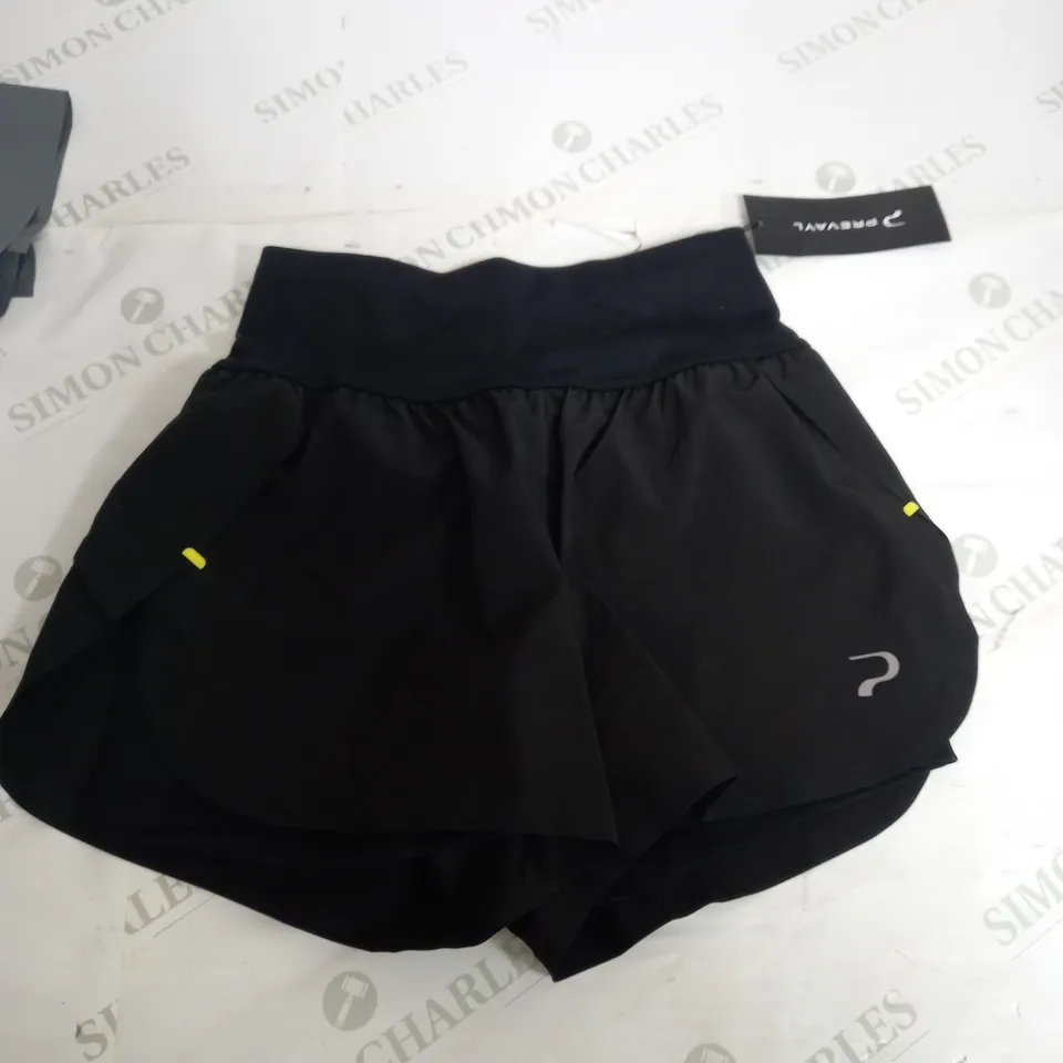 PREVAYL ELEVATE SHORTS IN BLACK - SMALL