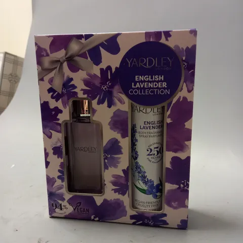 BOXED YARDLEY LONDON ENGLISH LAVENDER