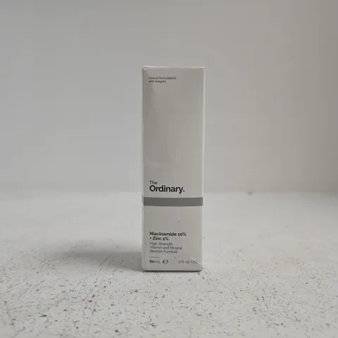 THE ORDINARY NIACINAMIDE 10% + ZINC 1% FORMULA – 60ML