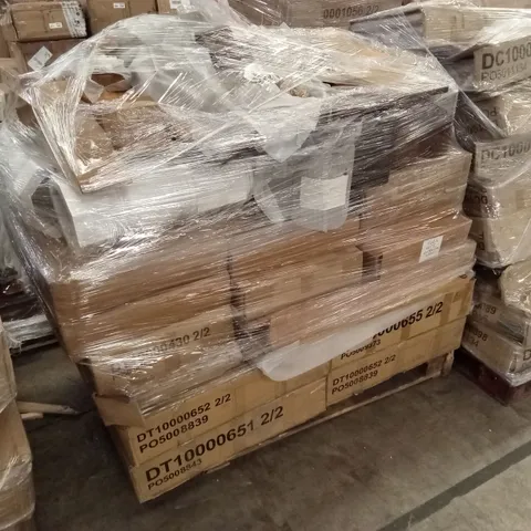PALLET OF ASSORTED INCOMPLETE FURNITURE PARTS AND PIECES