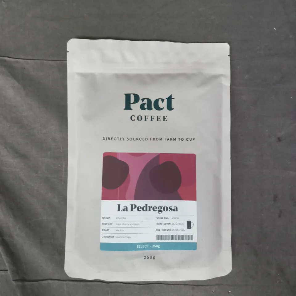 PACT COFFEE - LA PEDREGOSA COARSE GROUND COFFEE
