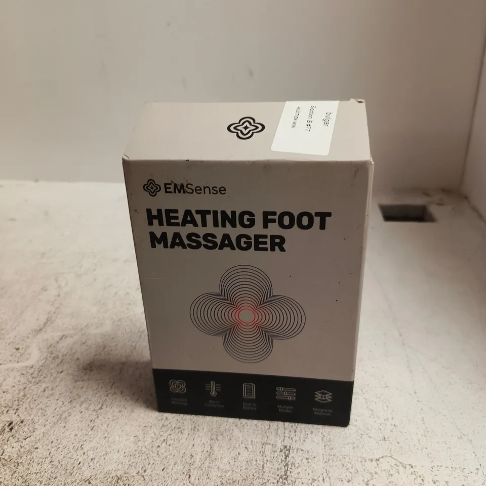 EMSENSE HEATING FOOT MASSAGER – BOXED