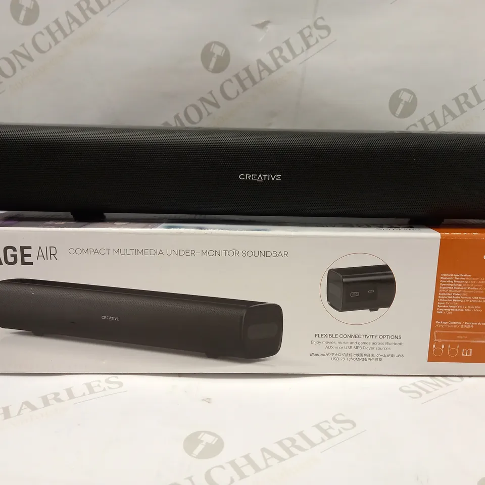 CREATIVE STAGE AIR COMPACT SOUNDBAR SPEAKER